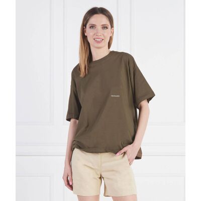 Trussardi T-shirt Loose fit khaki XXS Trussardi T-shirt Loose fit khaki XXS