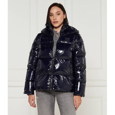 Pinko Kurtka 2w1 CRYSTAL Regular Fit granatowy L Pinko Kurtka 2w1 CRYSTAL Regular Fit granatowy L