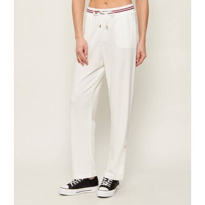 Liu Jo Sport Spodnie dresowe Regular Fit biały XL Liu Jo Sport Spodnie dresowe Regular Fit biały XL