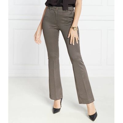 Liu Jo Spodnie flare fit czarny 38 Liu Jo Spodnie flare fit czarny 38