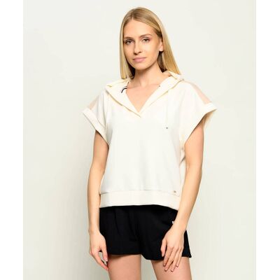 Boss BLACK Bluza Mirage_Top H. Relaxed fit kremowy L Boss BLACK Bluza Mirage_Top H. Relaxed fit kremowy L