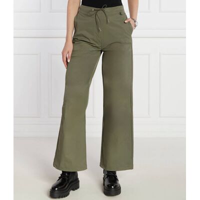 Calvin Klein Jeans Spodnie Regular Fit zielony M Calvin Klein Jeans Spodnie Regular Fit zielony M