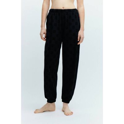Hugo Bodywear Spodnie dresowe FLOCKY_PANTS Regular Fit czarny S Hugo Bodywear Spodnie dresowe FLOCKY_PANTS Regular Fit czarny S