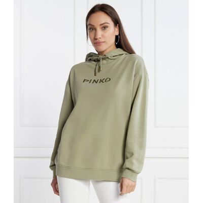 Pinko Bluza Loose fit pistacjowy XS Pinko Bluza Loose fit pistacjowy XS
