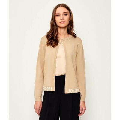 Joop! Kardigan Kona Regular Fit beżowy 34 Joop! Kardigan Kona Regular Fit beżowy 34