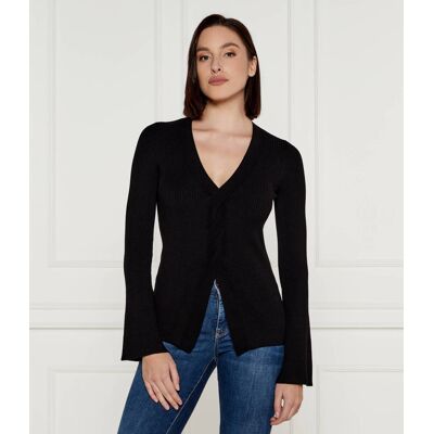 TWINSET Sweter Slim Fit czarny XS TWINSET Sweter Slim Fit czarny XS