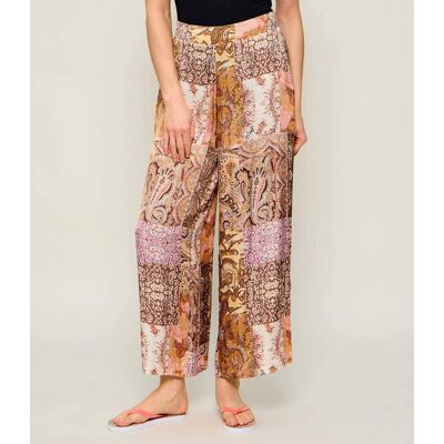 Liu Jo Beachwear Spodnie Relaxed fit multikolor M Liu Jo Beachwear Spodnie Relaxed fit multikolor M