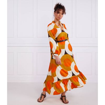 Beatrice B Sukienka pomarańczowy 34 Beatrice B Sukienka pomarańczowy 34