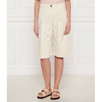Pinko Bermudy Pascal Loose fit beżowy 38 Pinko Bermudy Pascal Loose fit beżowy 38