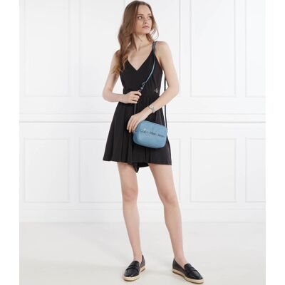 Calvin Klein Jeans Kombinezon Ankle Regular Fit grafitowy M Calvin Klein Jeans Kombinezon Ankle Regular Fit grafitowy M