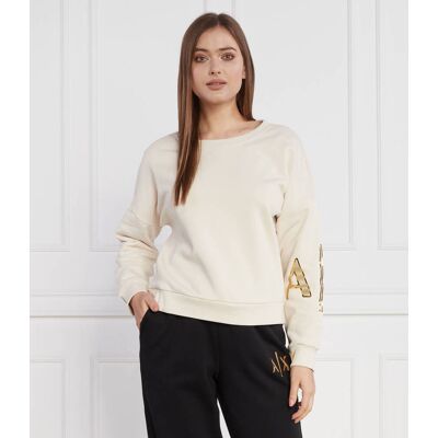 Giorgio Armani Exchange Bluza Regular Fit kremowy XS Giorgio Armani Exchange Bluza Regular Fit kremowy XS