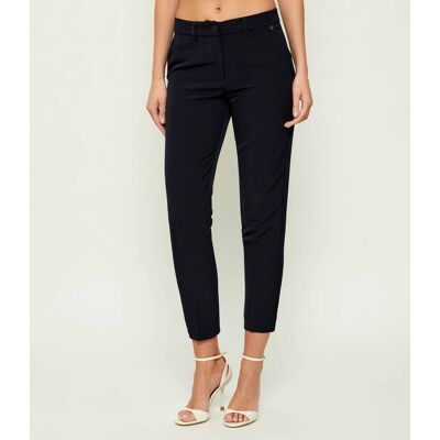 Liu Jo Spodnie cygaretki Slim Fit granatowy 40 Liu Jo Spodnie cygaretki Slim Fit granatowy 40