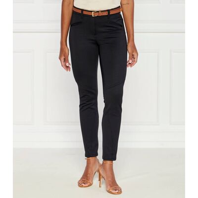 Marc Cain Spodnie cygaretki Silea Slim Fit grafitowy 34 Marc Cain Spodnie cygaretki Silea Slim Fit grafitowy 34