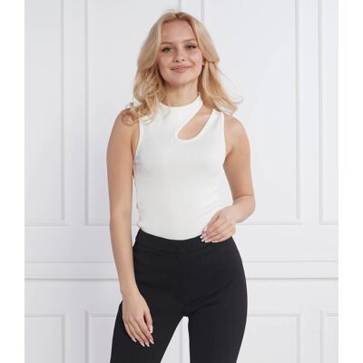 HUGO Top Draca Slim Fit biały XL HUGO Top Draca Slim Fit biały XL