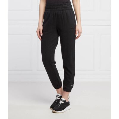 DKNY Sport Spodnie dresowe Regular Fit czarny L DKNY Sport Spodnie dresowe Regular Fit czarny L