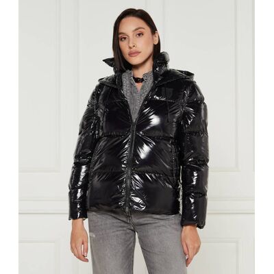 Pinko Kurtka 2w1 CRYSTAL Regular Fit czarny L Pinko Kurtka 2w1 CRYSTAL Regular Fit czarny L