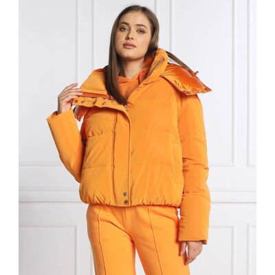 Patrizia Pepe Kurtka Regular Fit pomarańczowy 40 Patrizia Pepe Kurtka Regular Fit pomarańczowy 40