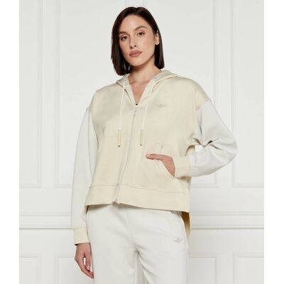 Aeronautica Militare Bluza Regular Fit beżowy M Aeronautica Militare Bluza Regular Fit beżowy M