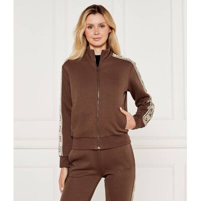 Guess ACTIVE Bluza BRITNEY Regular Fit brązowy XS Guess ACTIVE Bluza BRITNEY Regular Fit brązowy XS
