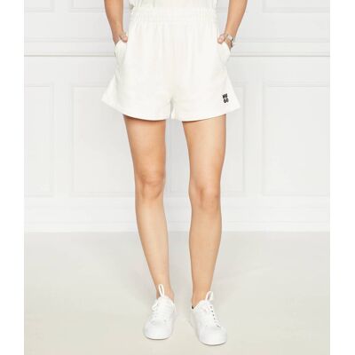 HUGO Szorty Narondia Loose fit ecru XS HUGO Szorty Narondia Loose fit ecru XS