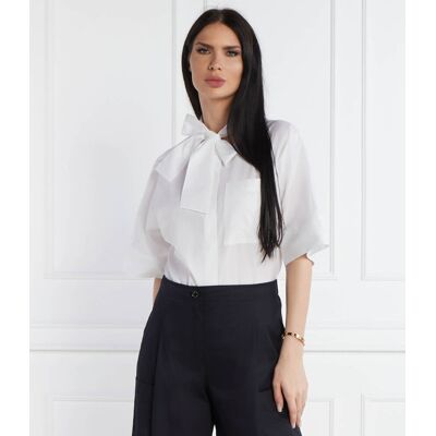 Marc Cain Koszula Oversize fit biały 34 Marc Cain Koszula Oversize fit biały 34