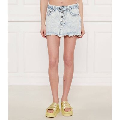 One Teaspoon Jeansowa spódnica Max Belted błękitny 26 One Teaspoon Jeansowa spódnica Max Belted błękitny 26