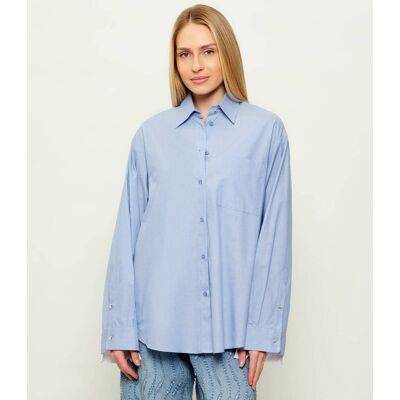 Liu Jo Koszula Oversize fit błękitny 40 Liu Jo Koszula Oversize fit błękitny 40