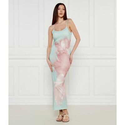 Desigual Sukienka VEST_LYON błękitny L Desigual Sukienka VEST_LYON błękitny L