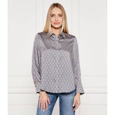Joop! Satynowa koszula Blia Regular Fit niebieski 36 Joop! Satynowa koszula Blia Regular Fit niebieski 36