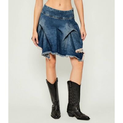 AllSaints Jeansowa spódnica CRISSY niebieski 38 AllSaints Jeansowa spódnica CRISSY niebieski 38