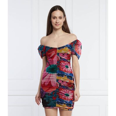 Desigual Sukienka MARSELLA multikolor XS Desigual Sukienka MARSELLA multikolor XS