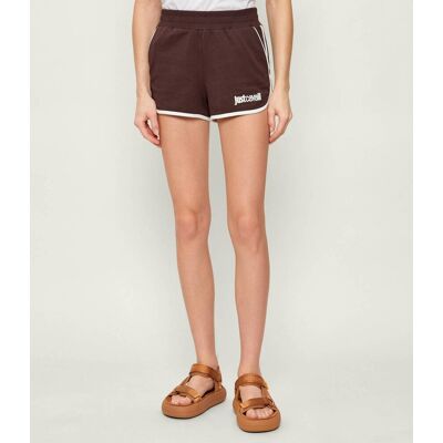 Just Cavalli Szorty Regular Fit brązowy S Just Cavalli Szorty Regular Fit brązowy S