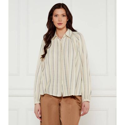 Ba&sh; Koszula OMBU Regular Fit ecru M Ba&sh; Koszula OMBU Regular Fit ecru M