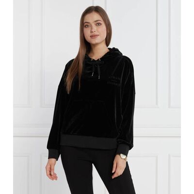 Giorgio Armani Exchange Bluza Regular Fit czarny M Giorgio Armani Exchange Bluza Regular Fit czarny M
