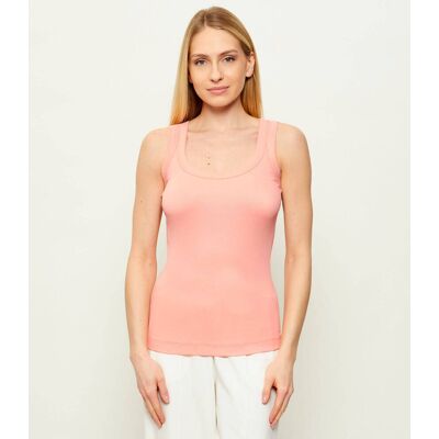 Marc Cain Top Slim Fit łososiowy 40 Marc Cain Top Slim Fit łososiowy 40