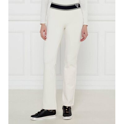 Guess ACTIVE Spodnie dresowe ANN Regular Fit kremowy L Guess ACTIVE Spodnie dresowe ANN Regular Fit kremowy L