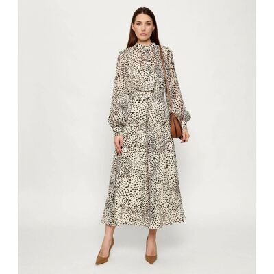 Marella Sukienka MLLMASTRO beżowy 34 Marella Sukienka MLLMASTRO beżowy 34