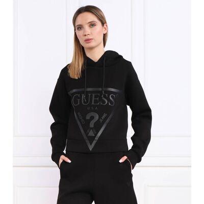 Guess ACTIVE Bluza NEW ALISA Regular Fit czarny L Guess ACTIVE Bluza NEW ALISA Regular Fit czarny L