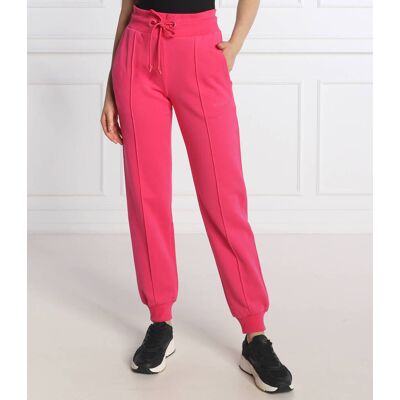 Patrizia Pepe Spodnie dresowe Regular Fit fuksja XL Patrizia Pepe Spodnie dresowe Regular Fit fuksja XL