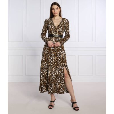 Guess Sukienka BIBIANE brązowy XS Guess Sukienka BIBIANE brązowy XS