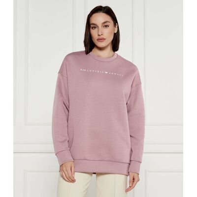 EA7 Bluza Loose fit różowy XL EA7 Bluza Loose fit różowy XL