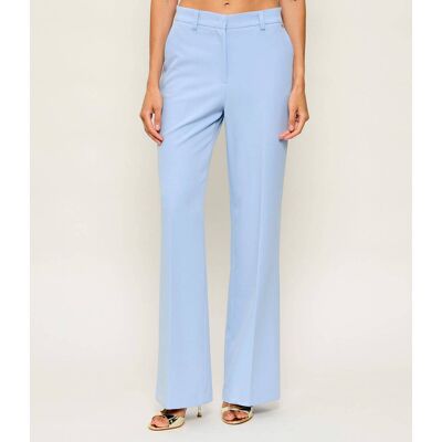 Liu Jo Spodnie Loose fit błękitny 42 Liu Jo Spodnie Loose fit błękitny 42