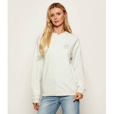 Tommy Jeans Bluza Relaxed fit szary XS Tommy Jeans Bluza Relaxed fit szary XS