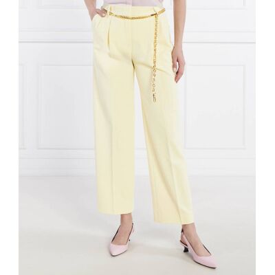 Samsøe Samsøe Spodnie Haveny Trousers 13103 Straight fit żółty S Samsøe Samsøe Spodnie Haveny Trousers 13103 Straight fit żółty S