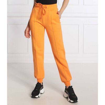 Patrizia Pepe Spodnie dresowe Regular Fit pomarańczowy L Patrizia Pepe Spodnie dresowe Regular Fit pomarańczowy L