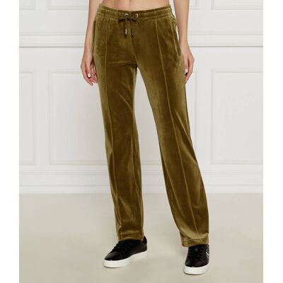 Juicy Couture Spodnie dresowe TINA Regular Fit oliwkowy L Juicy Couture Spodnie dresowe TINA Regular Fit oliwkowy L