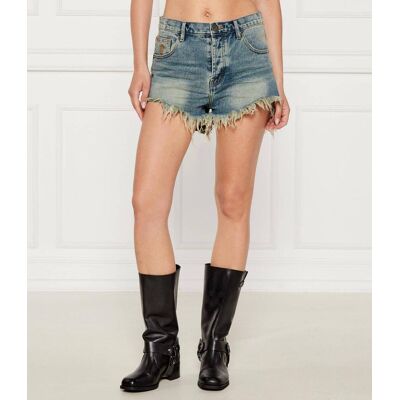 One Teaspoon Jeansowe szorty PHOENIX Regular Fit niebieski 26 One Teaspoon Jeansowe szorty PHOENIX Regular Fit niebieski 26
