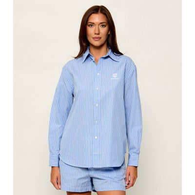 Koszula Polo Ralph Lauren x Wimbledon Oversize fit błękitny XS Koszula Polo Ralph Lauren x Wimbledon Oversize fit błękitny XS