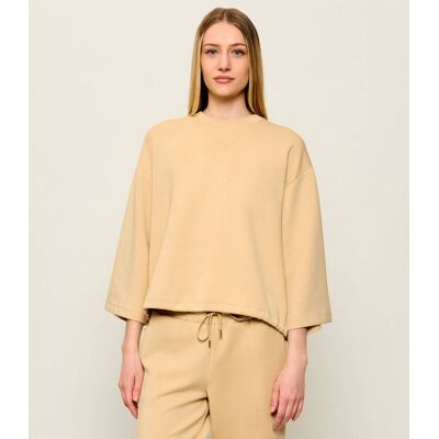 Joop! Bluza Tahani Relaxed fit beżowy 38 Joop! Bluza Tahani Relaxed fit beżowy 38