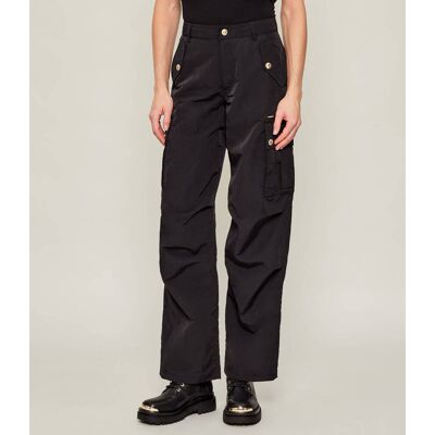 Just Cavalli Spodnie cargo Regular Fit czarny 40 Just Cavalli Spodnie cargo Regular Fit czarny 40